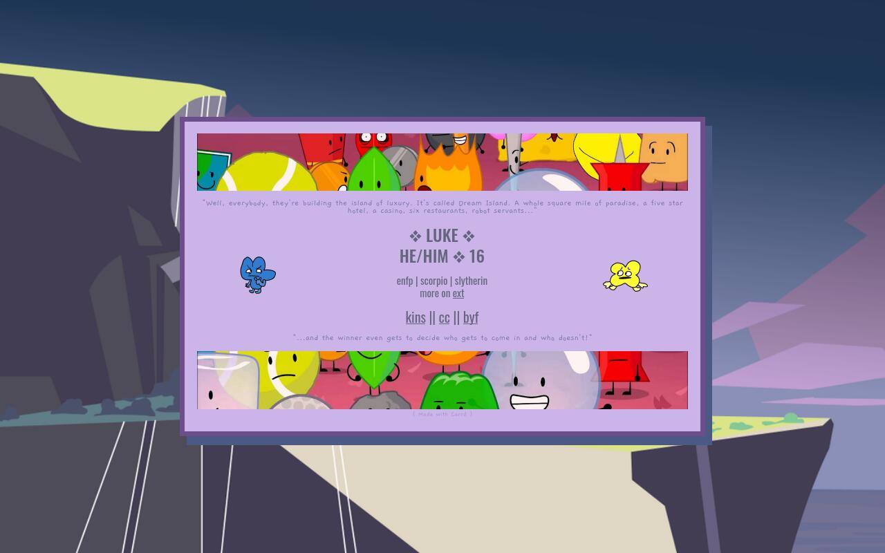 even in 2011 there was massive shipping going on *this is from the bfdi wiki*  : r/BattleForDreamIsland